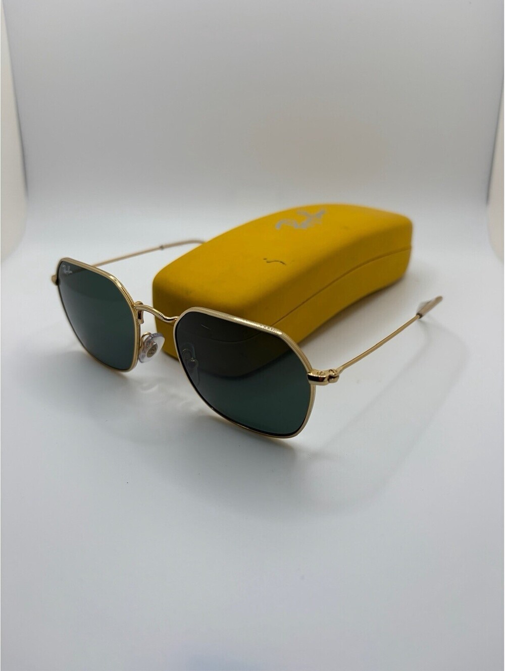Ray Ban Junior Sunglasses RJ9594S 223/71 Gold Grey 49mm With Case